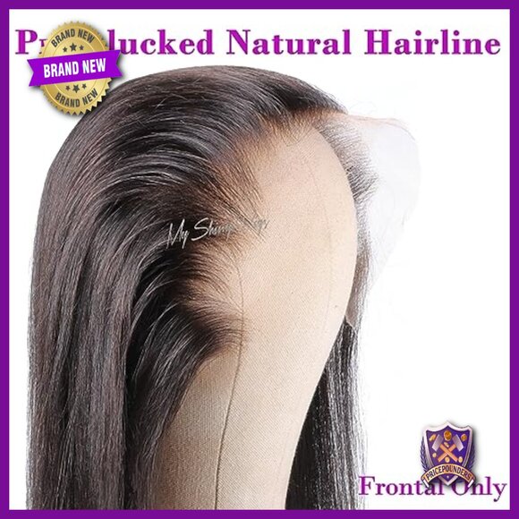 14 Inch Virgin Human Hair HD Lace Frontal Closure 13x4 Pre Plucked main image 4